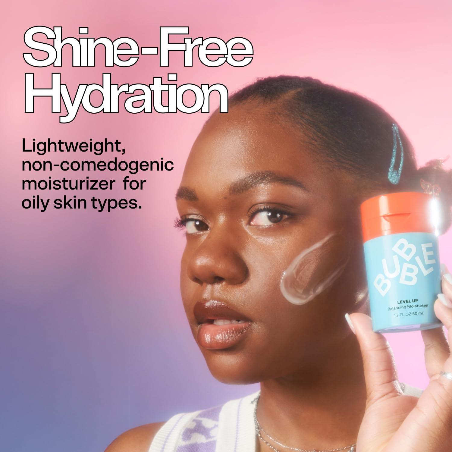 Gel Hidratante Facial Bubble Skincare 50ml para Piel Grasa