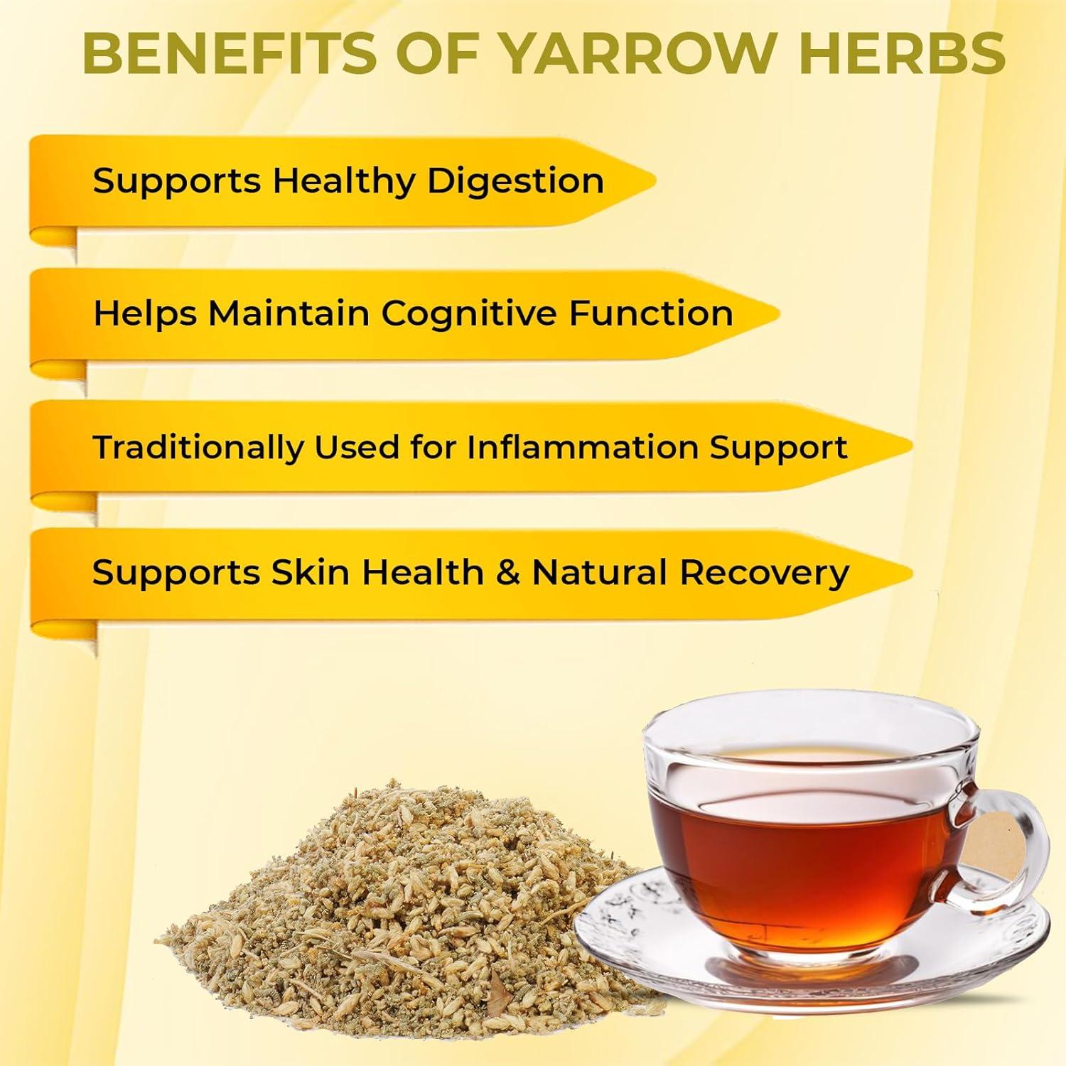 Té de Milenrama Orgánica Cura con Pura - 113.4 g Sin OGM