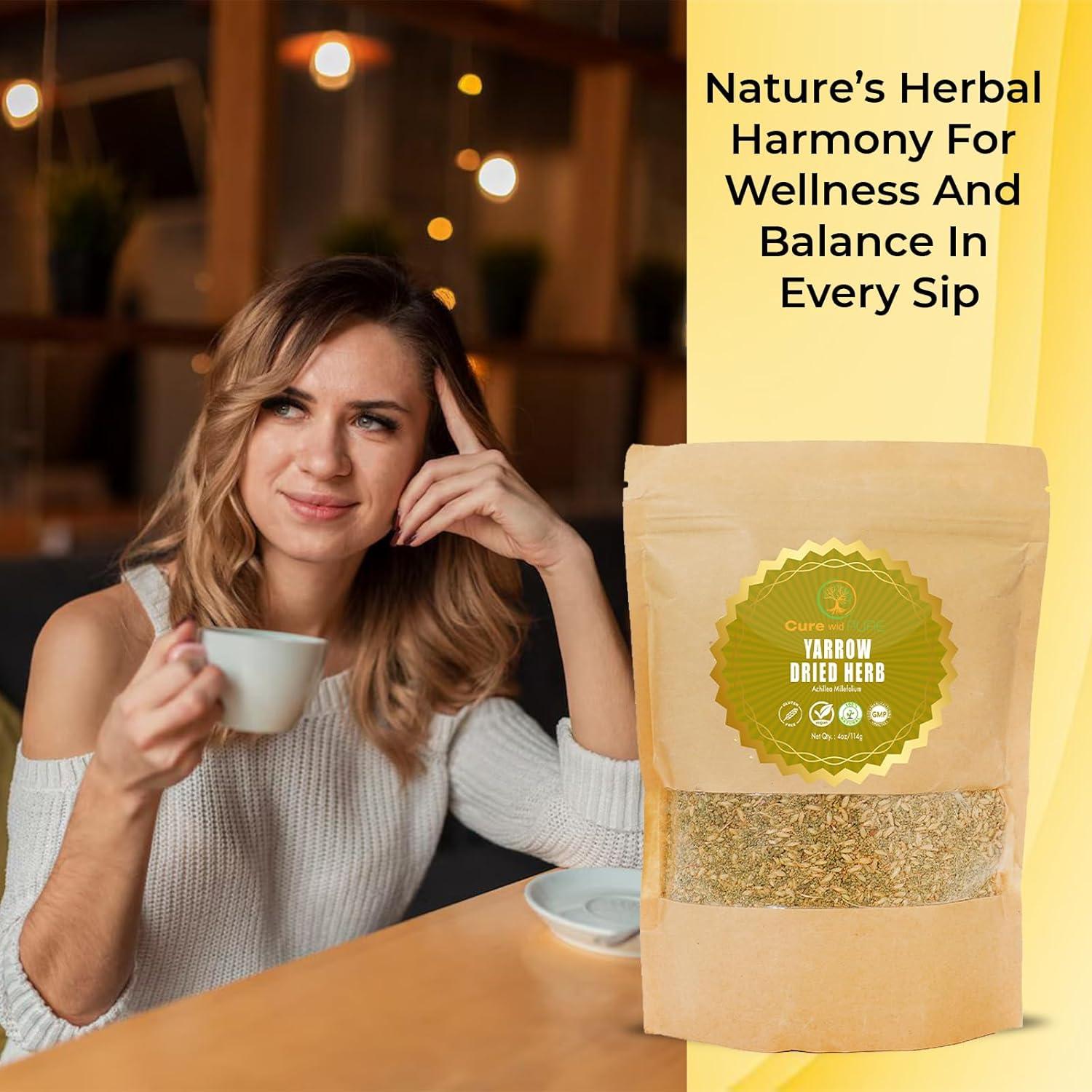 Té de Milenrama Orgánica Cura con Pura - 113.4 g Sin OGM