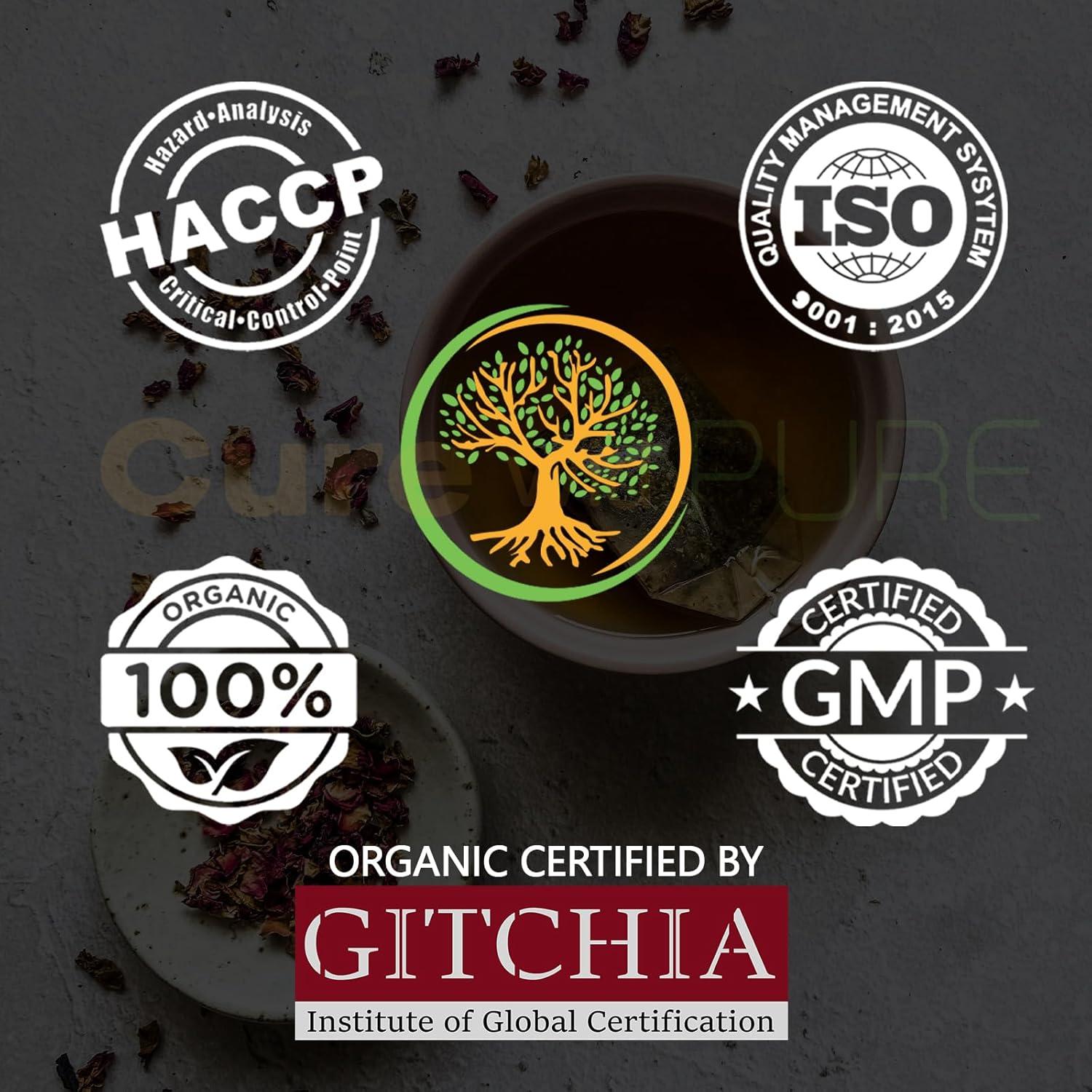 Té de Milenrama Orgánica Cura con Pura - 113.4 g Sin OGM