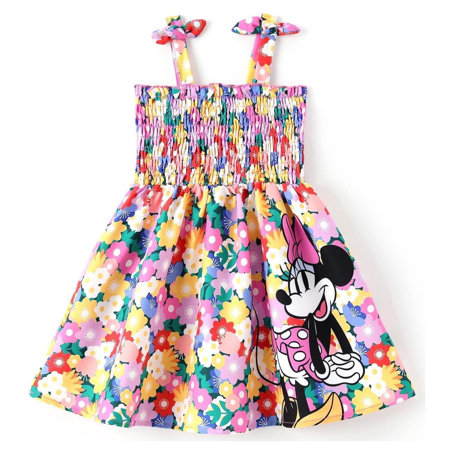Vestido de Verano Disney Princess Elsa Minnie 3T Colorido