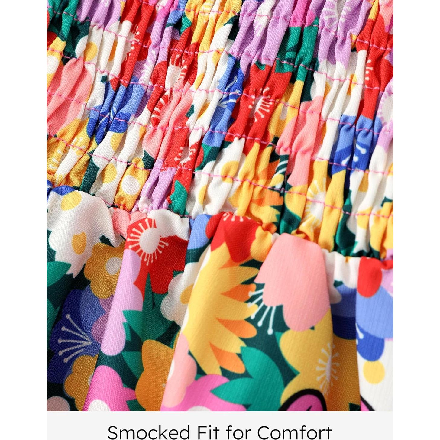 Vestido de Verano Disney Princess Elsa Minnie 3T Colorido