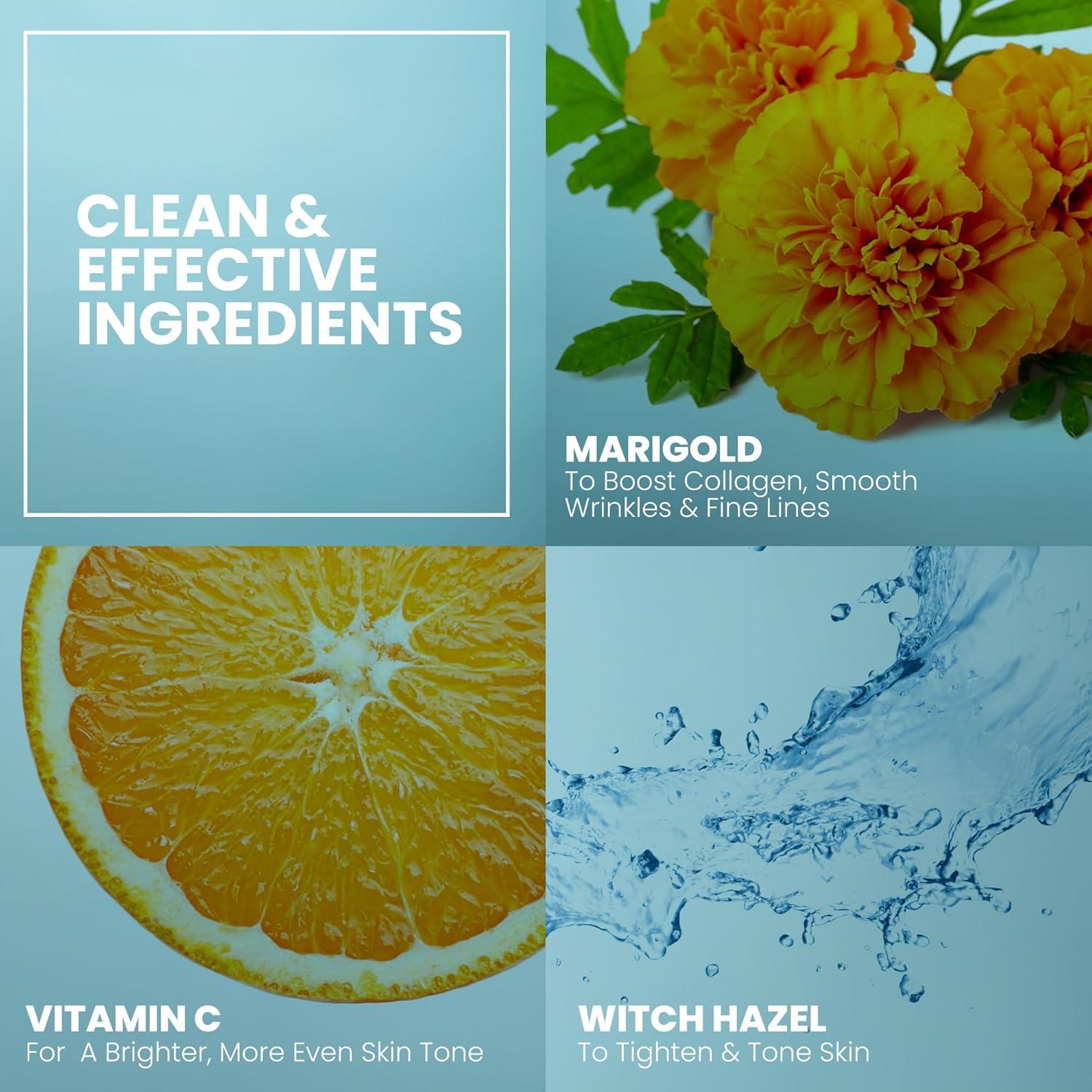 Set de Sueros Hidratantes Eva Naturals - Vitamina C y Ácido Hialurónico