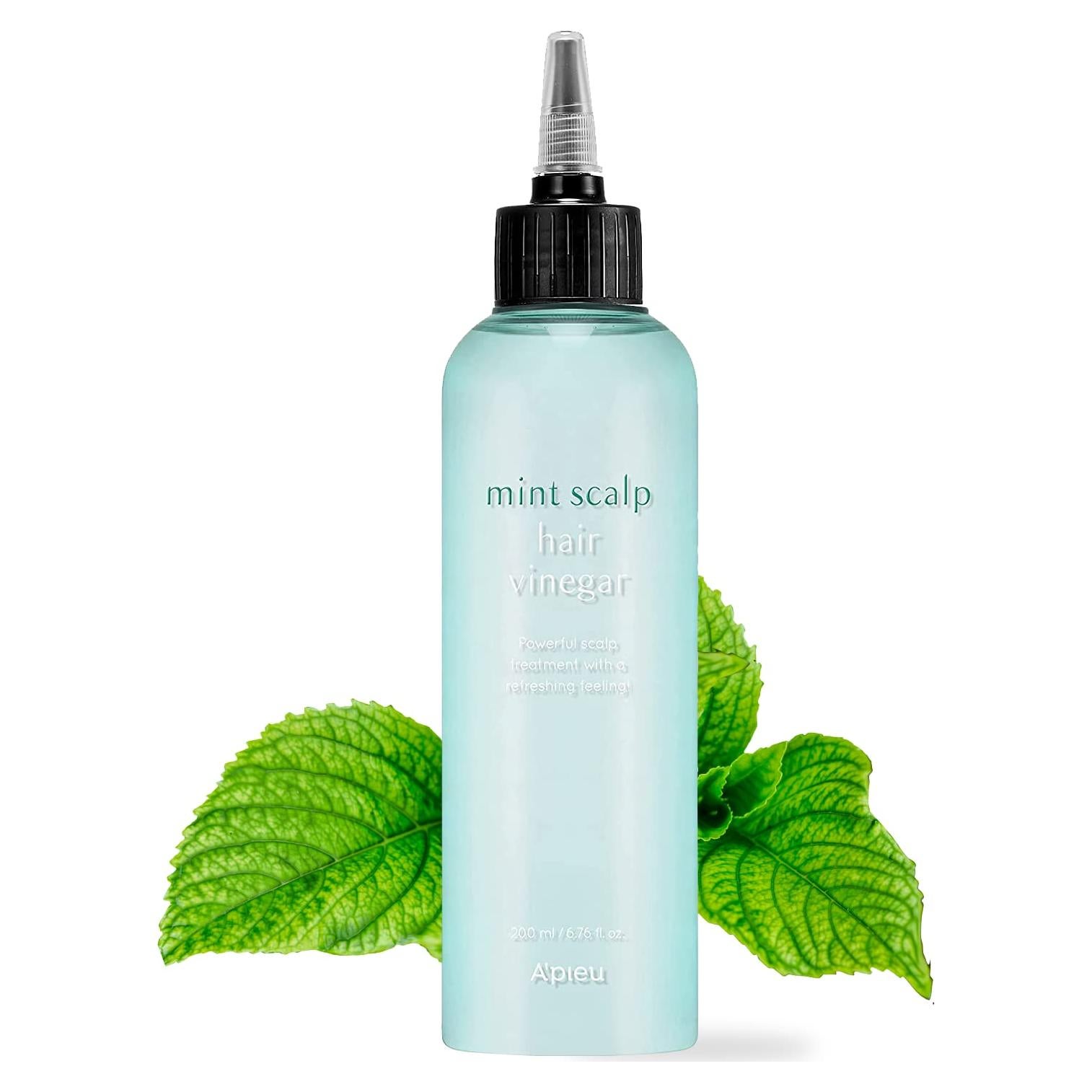 A'PIEU Vinagre de Menta para Cabello 199.5 ml - Control de Aceite