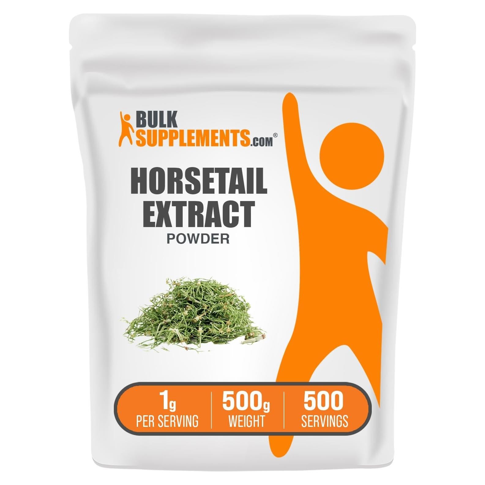 Polvo de Extracto de Cola de Caballo BulkSupplements 500g