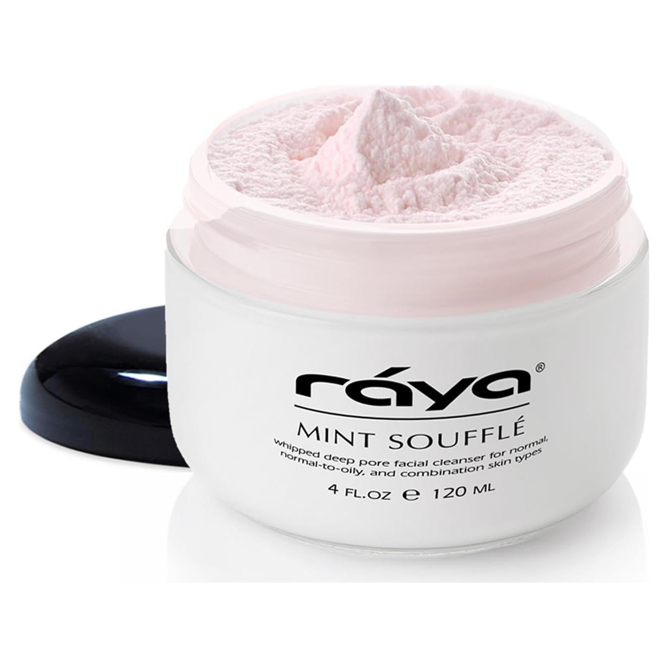 Limpiador Facial Soufflé RAYA de Menta 118 ml para Piel Grasa