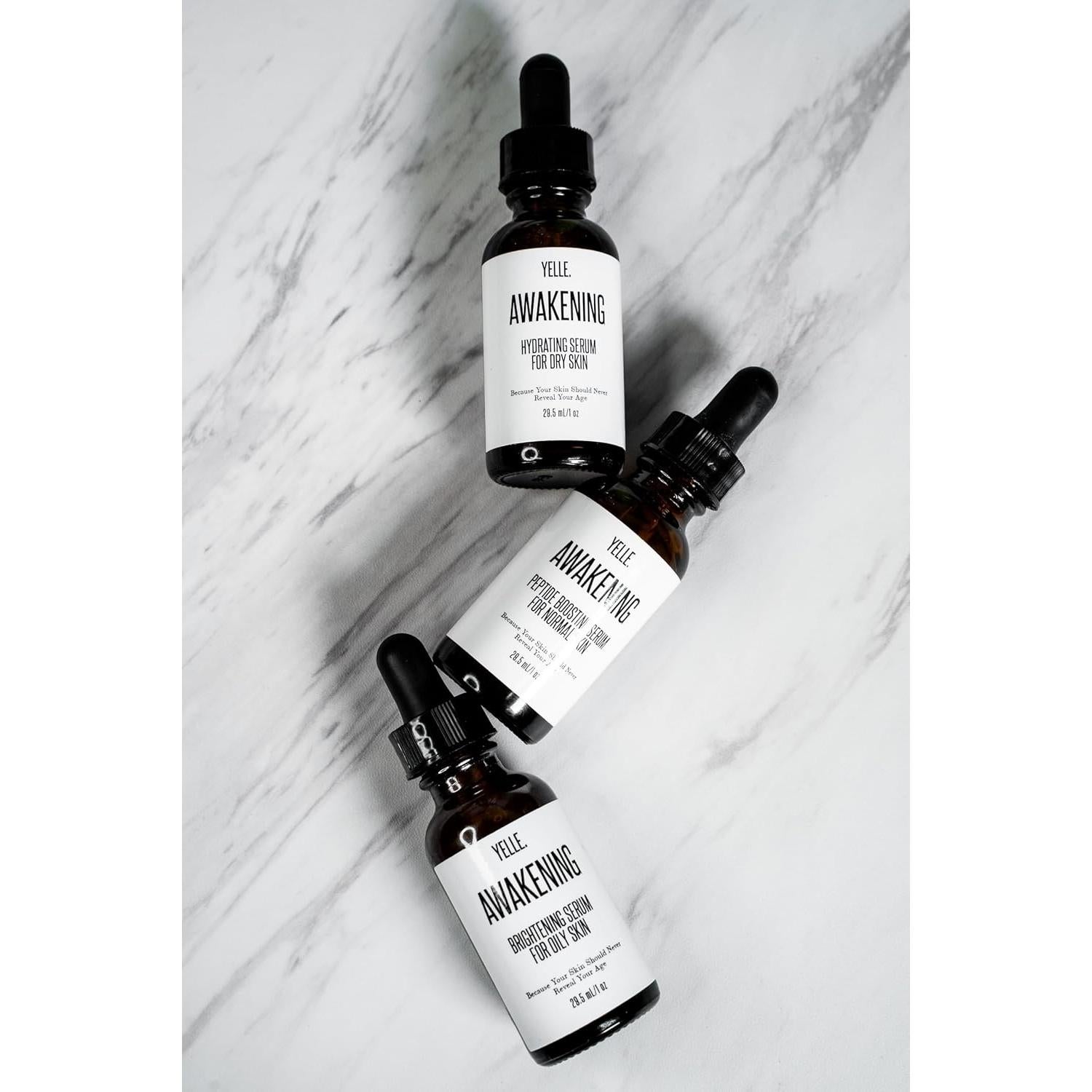 Suero de Péptidos YELLE 30ml | Aloe y Hamamelis | Antiarrugas