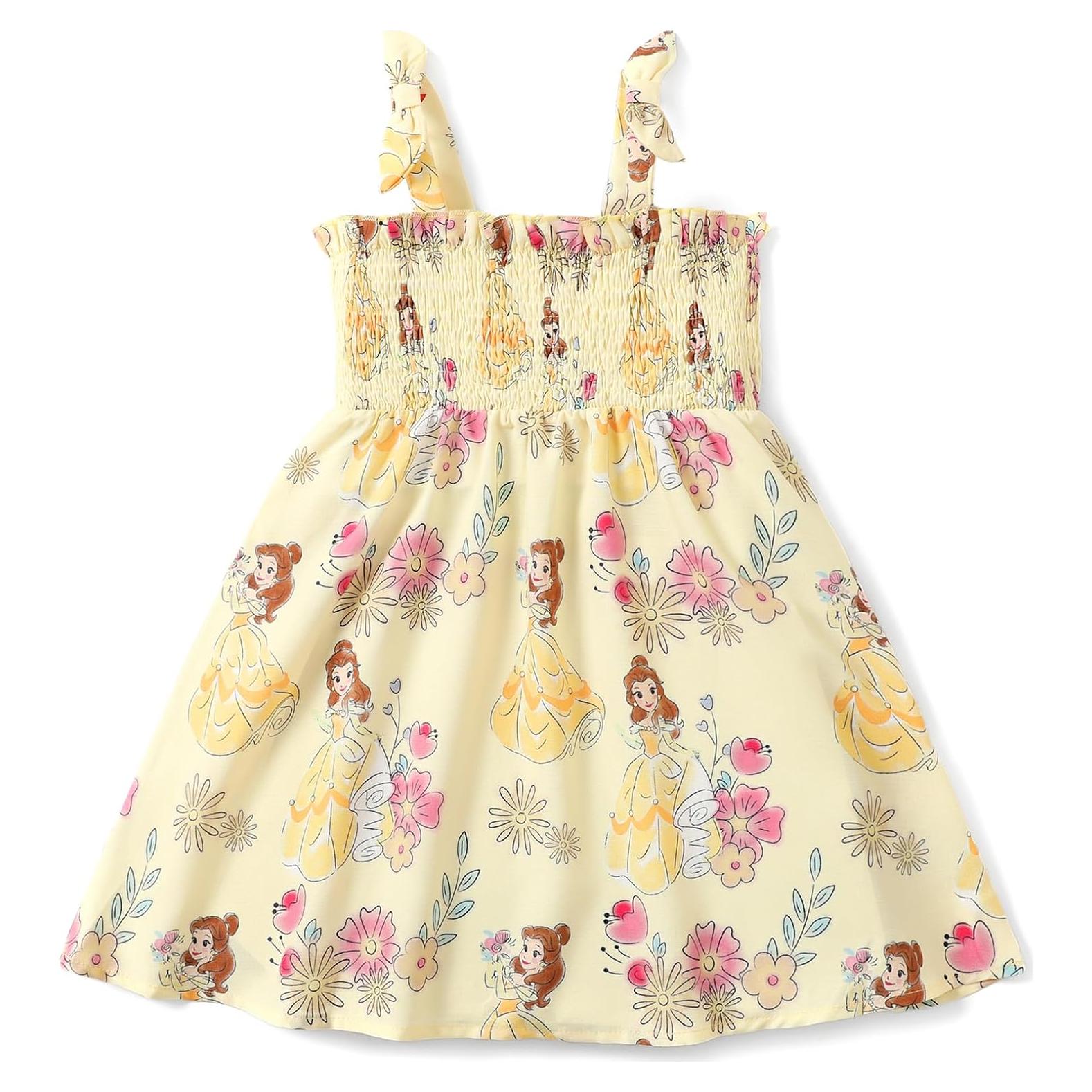 Vestido de Verano Disney Princess Elsa 2-6 Años Lazo