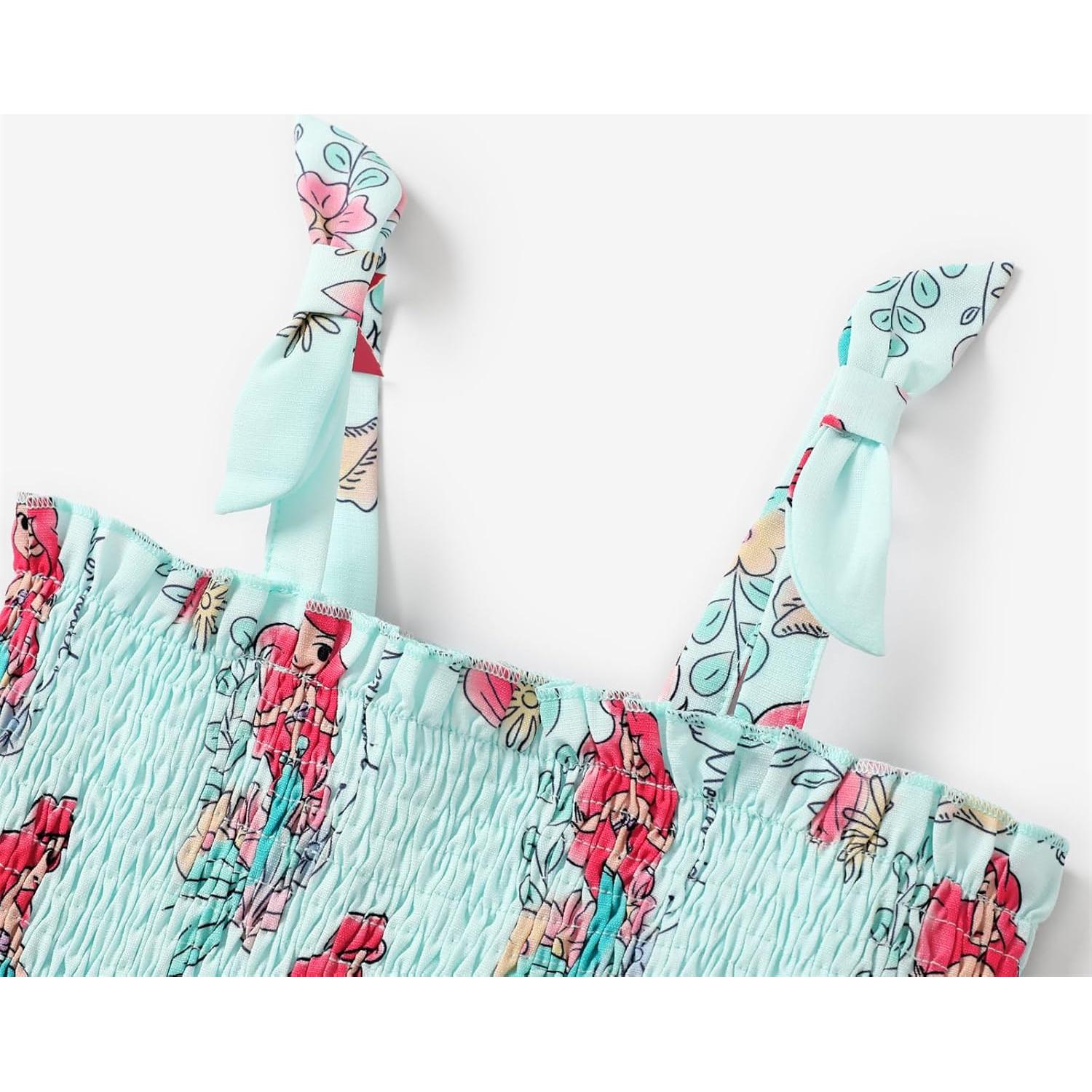 Vestido de Verano Disney Princess Elsa 2-6 Años Lazo