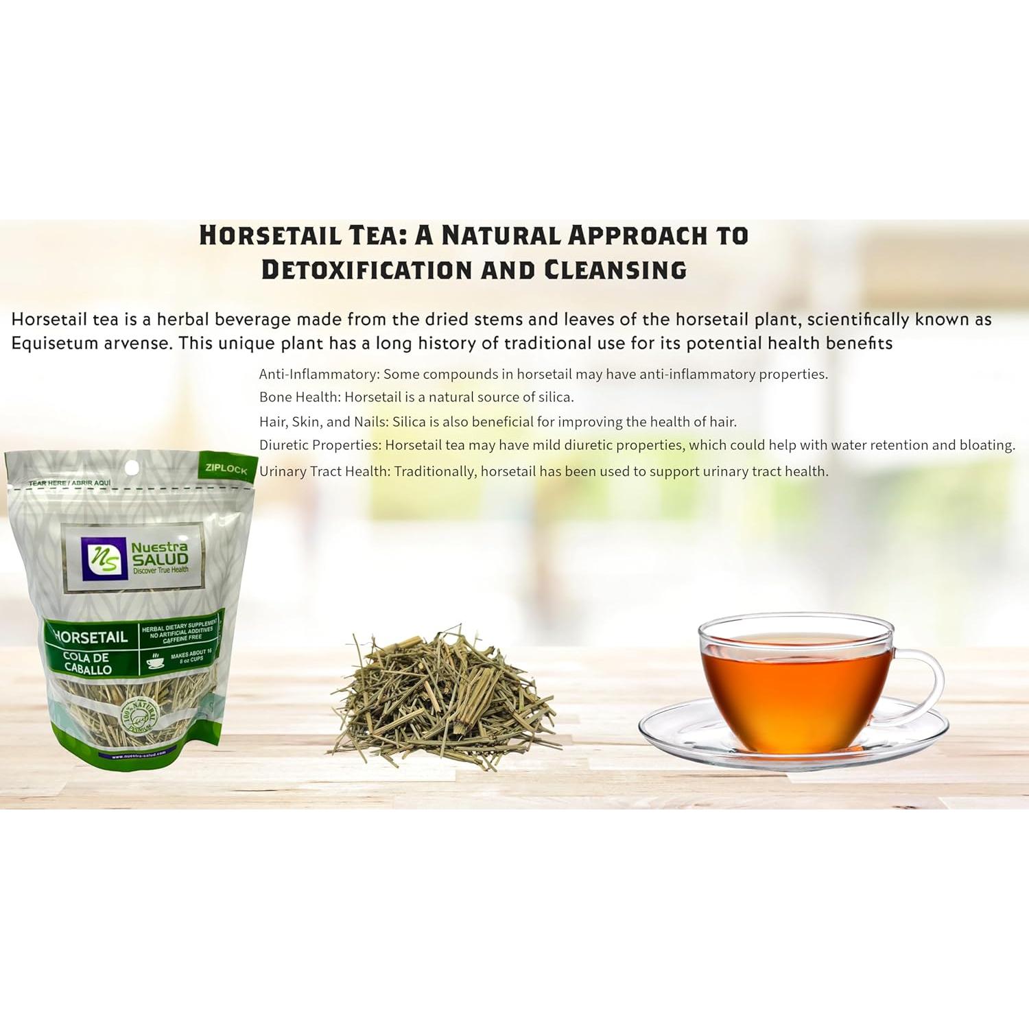 Té de Cola de Caballo 90g - Infusión Herbal Natural Peruana