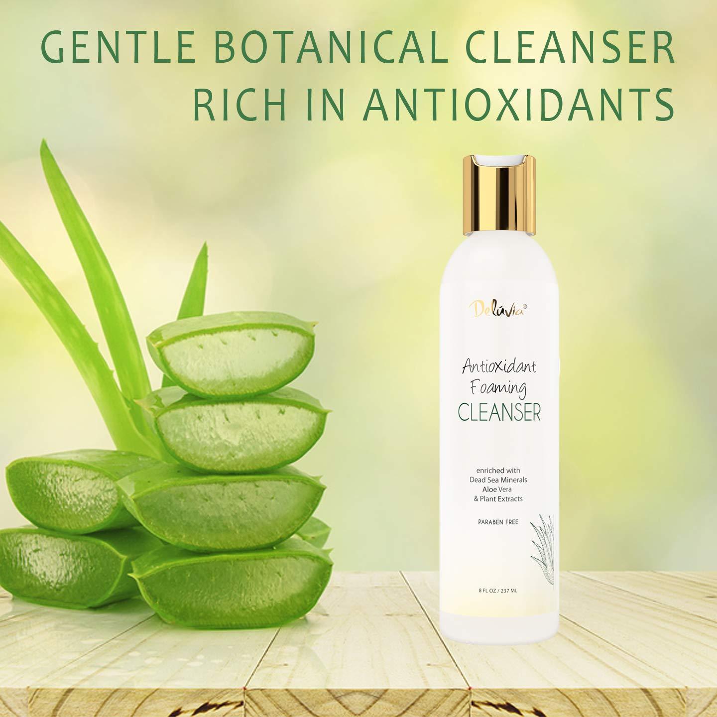 Limpiador Facial Espumoso Deluvia 236.6 ml - Hidratante Suave