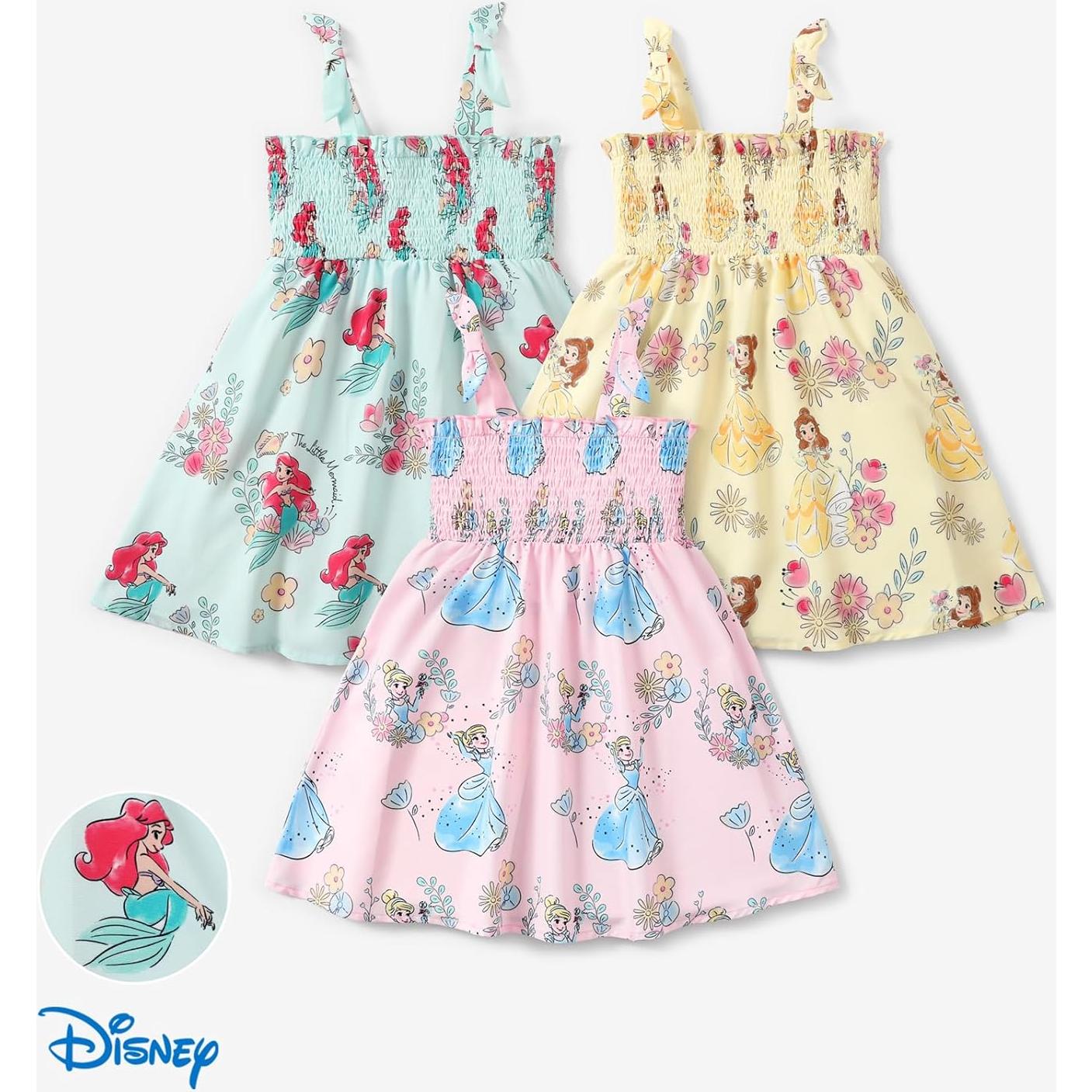 Vestido de Verano Disney Princess Elsa para Niña 5-6 Años
