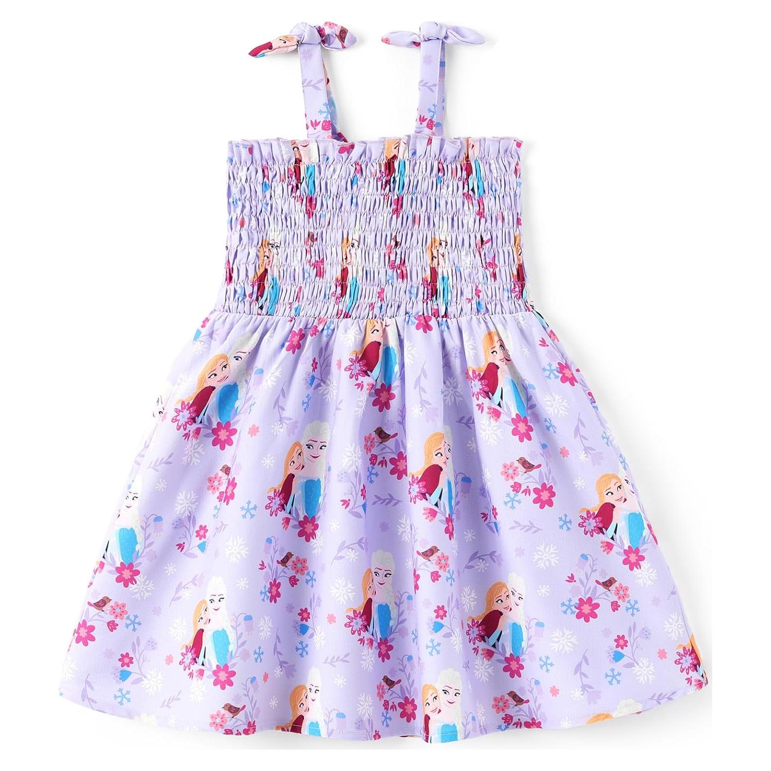Vestido de Verano Disney Frozen Elsa Niña 3-4T Lazo