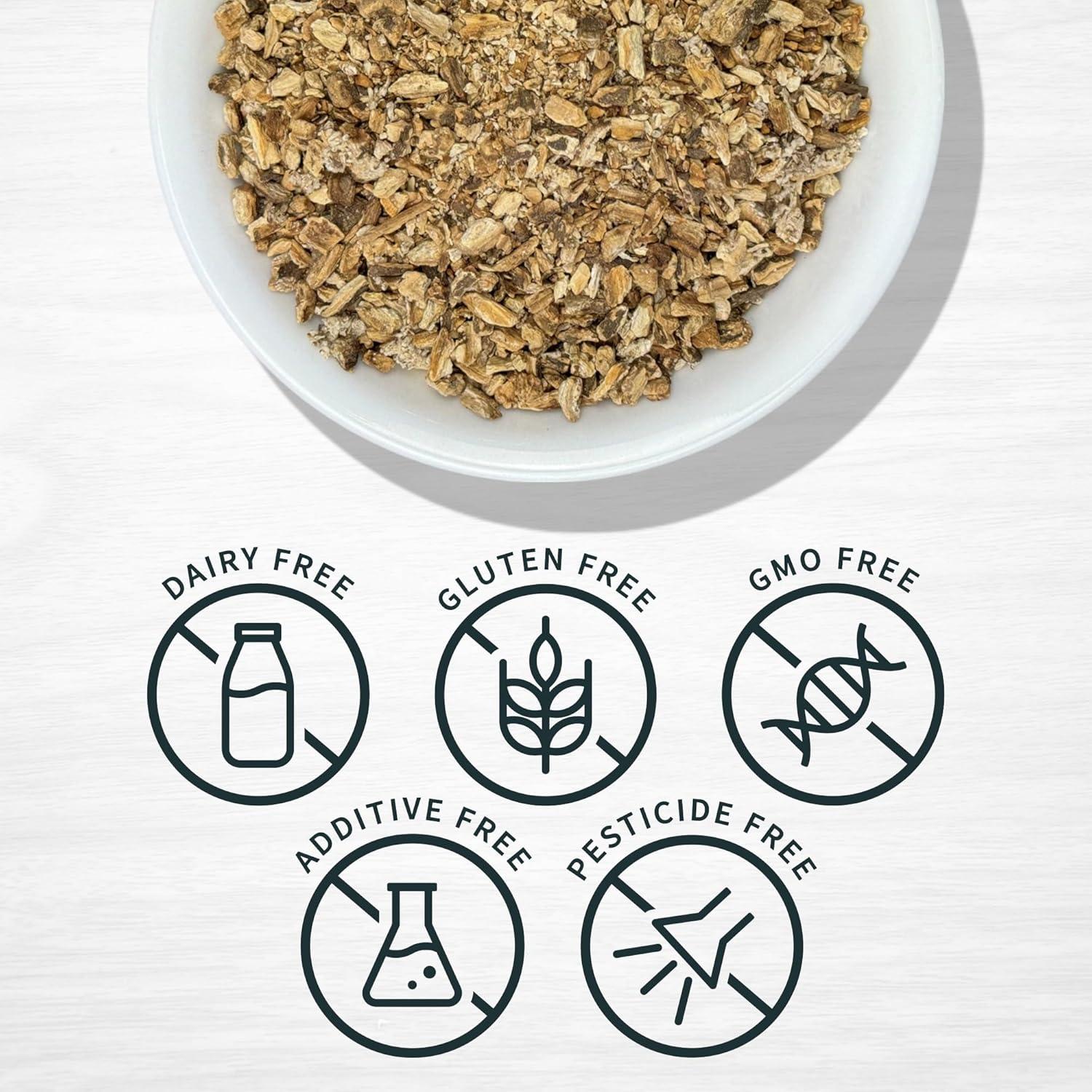 Raíz de Bardana Cortada 227g - Evergreen Herbs - Diurético Natural