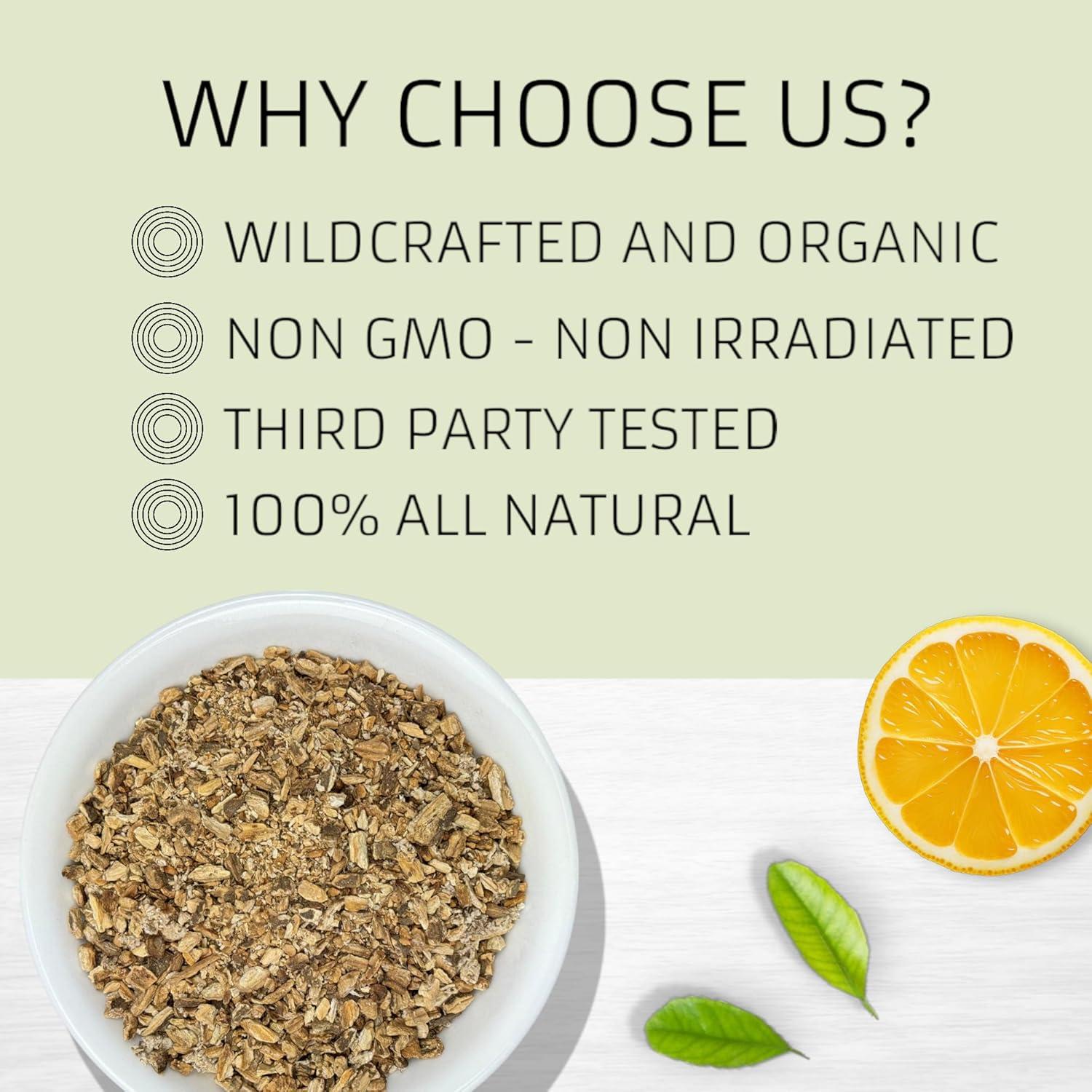 Raíz de Bardana Cortada 227g - Evergreen Herbs - Diurético Natural