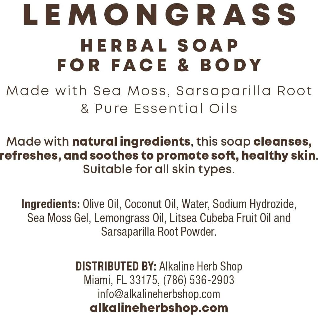 Paquete de Jabones Naturales Alkaline Herb Shop - 3 Variedades