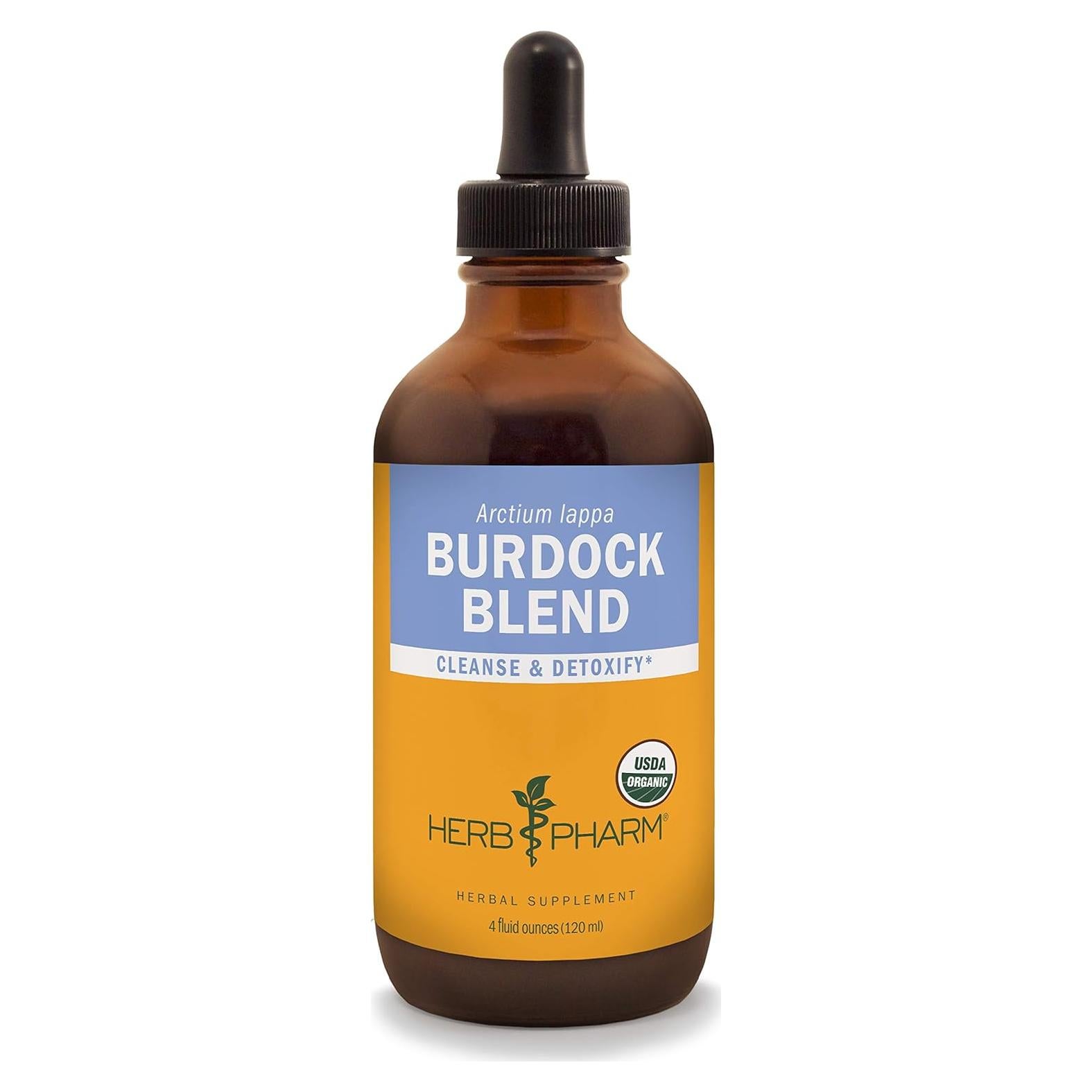 Extracto Líquido de Bardana Herb Pharm 118.3 ml - Desintoxicación