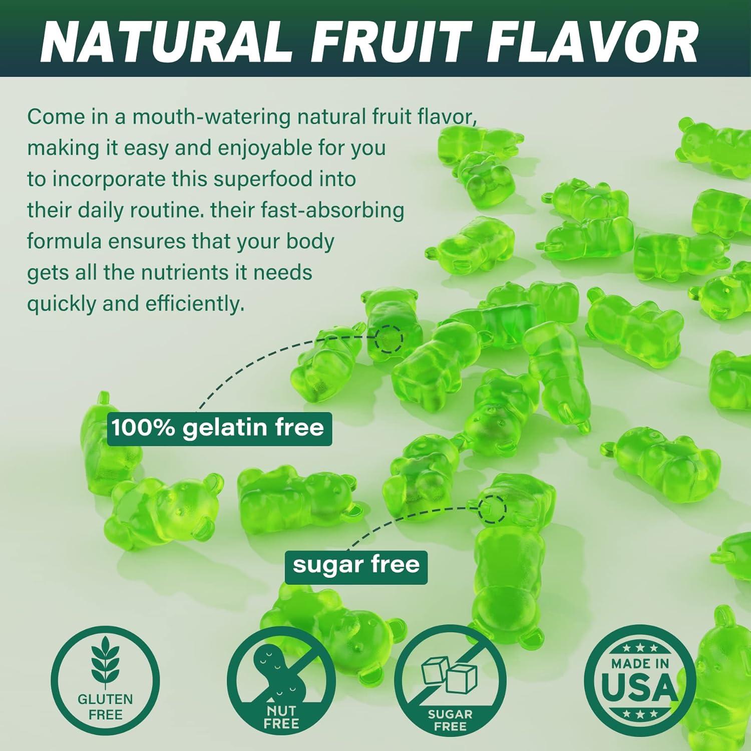 Gomitas de Musgo Marino EnvyCure 60 Unidades Sin Azúcar