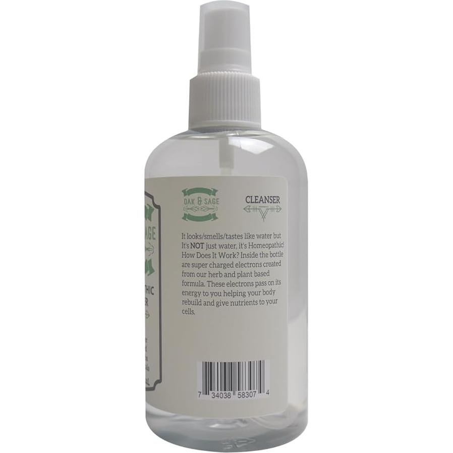 Limpiador Homeopático OAK & SAGE 226g Sin Fragancia y Sin Espuma