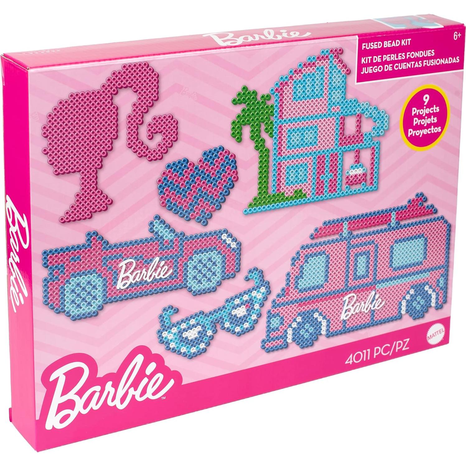 Kit de Perlas Fusionadas Perler Barbie 4011 Piezas