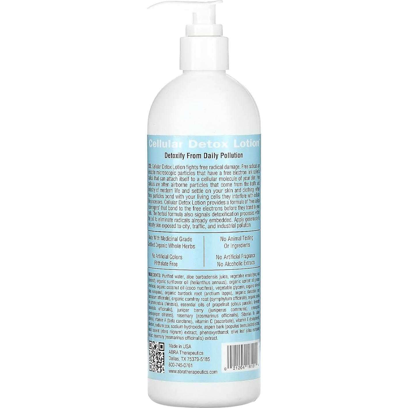 Loción Detox Celular Abra 473 ml - Hidrata y Purifica