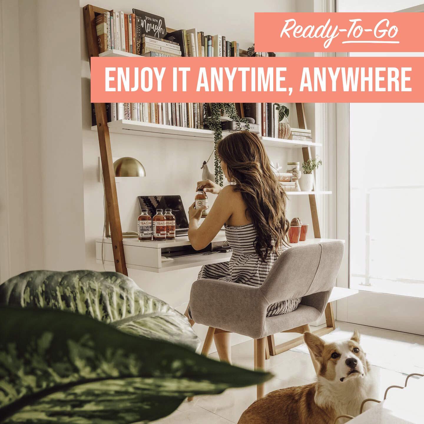 Té Detox Herbal Amo Mi Piel Teaonic 12x240ml Sin Calorías