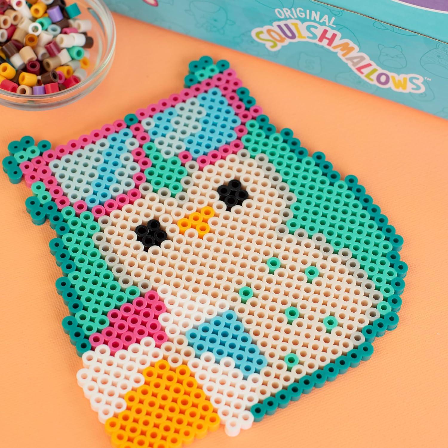 Kit Perler Squishmallows 2000 Piezas Manualidades
