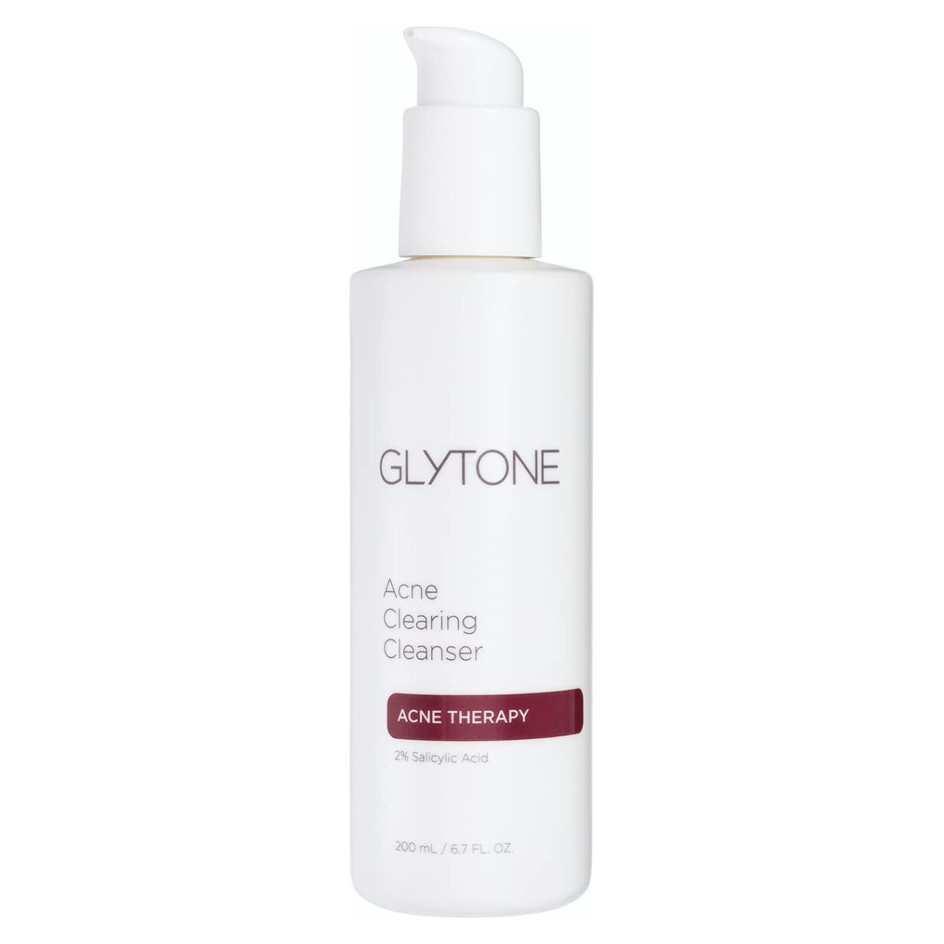Limpiador Facial Glytone 198.4 ml - 2% Ácido Salicílico para Acné