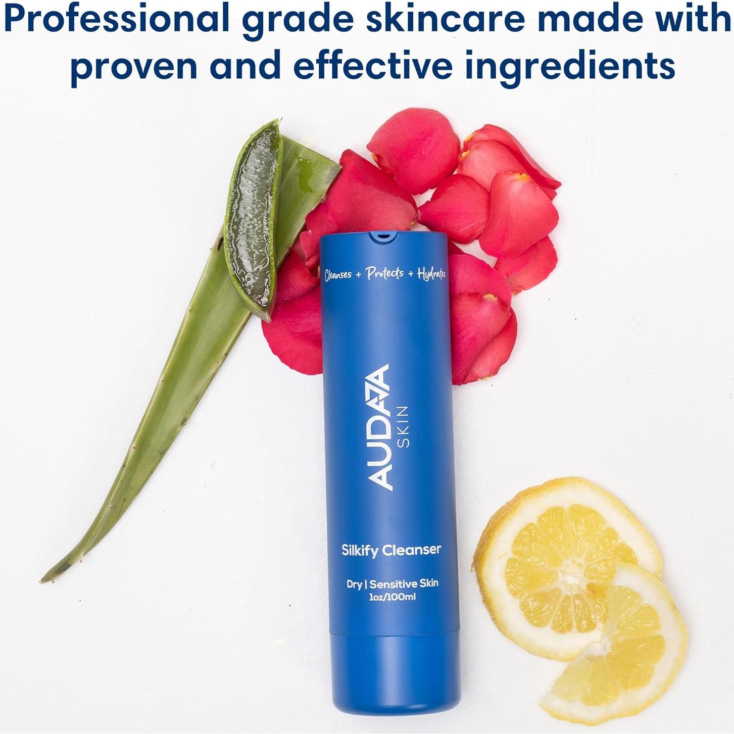 Limpiador Facial Suave Silkify 100ml - Exfoliante Hidratante