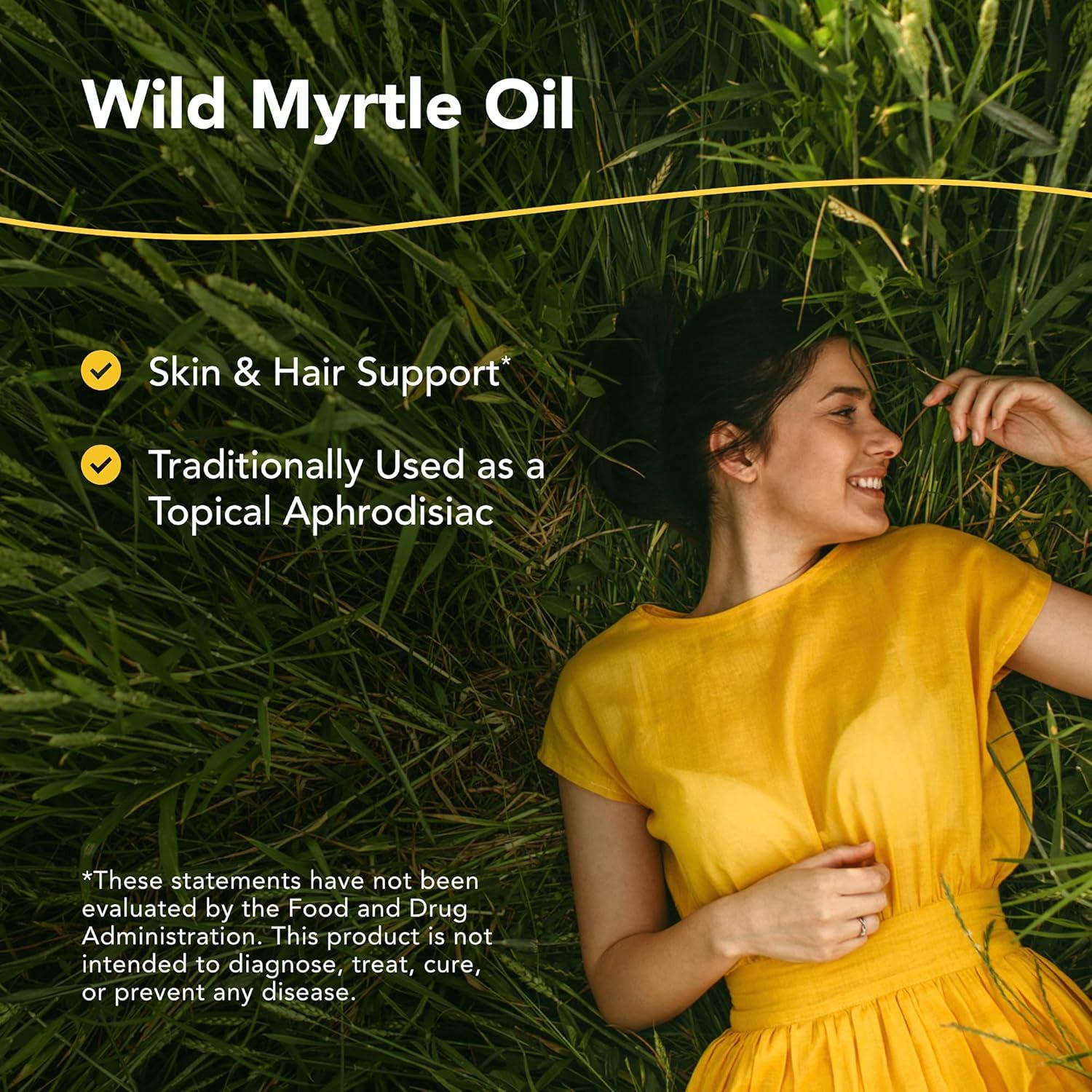 Aceite Silvestre de Mirto North American Herb 30 ml - Soporte Piel y Cabello