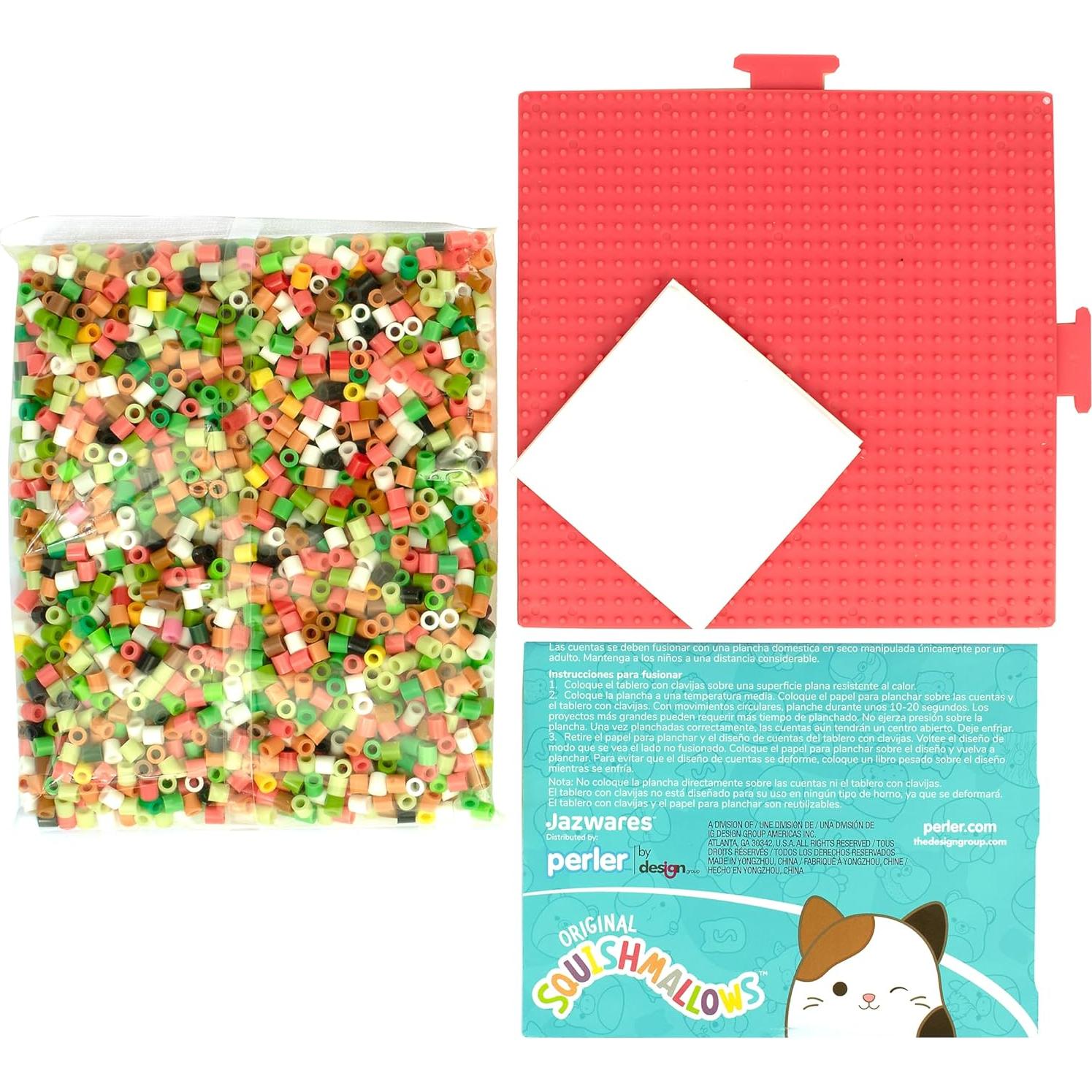 Kit de Perlas Fusionadas Perler Squishmallows 2000 Piezas