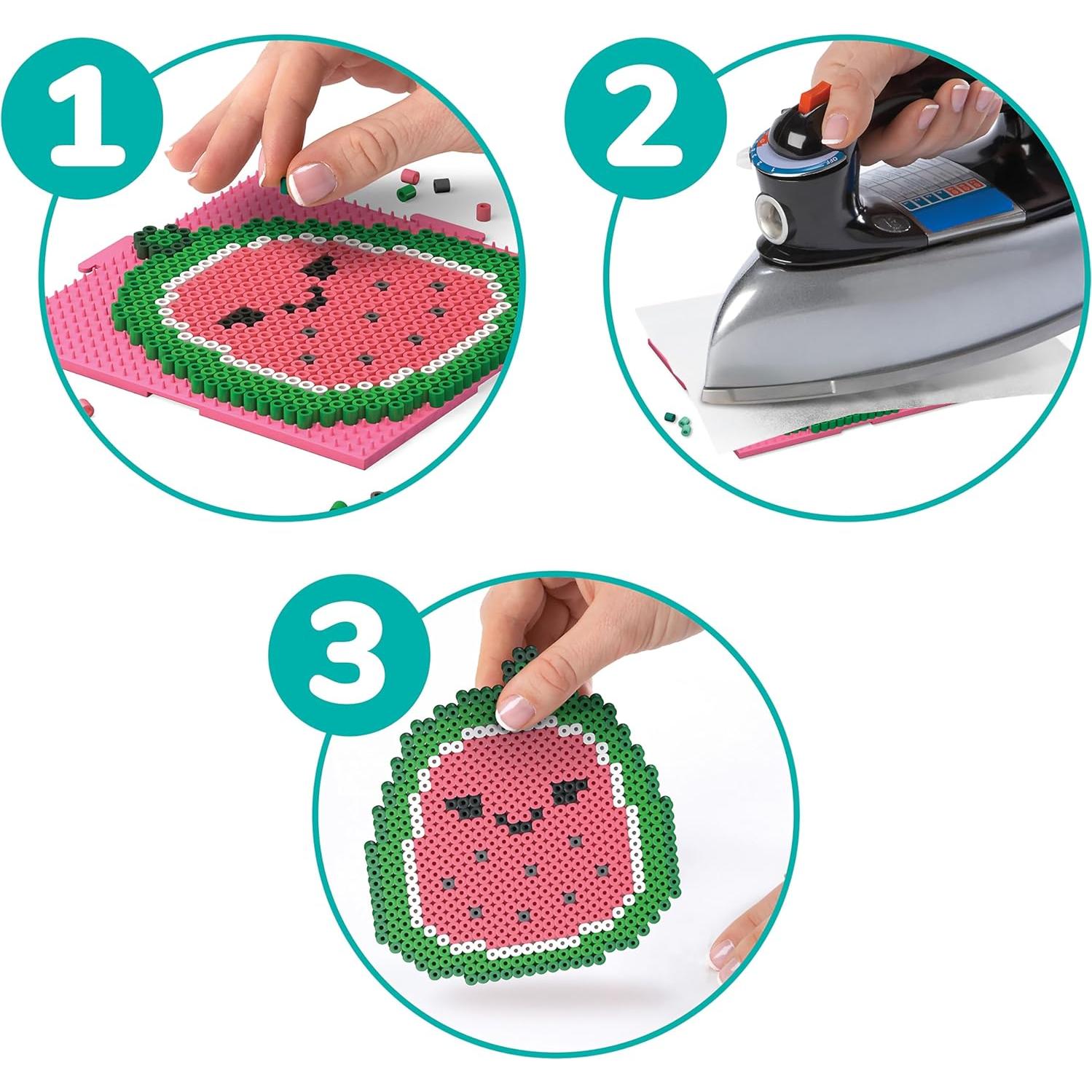 Kit de Perlas Fusionadas Perler Squishmallows 2000 Piezas