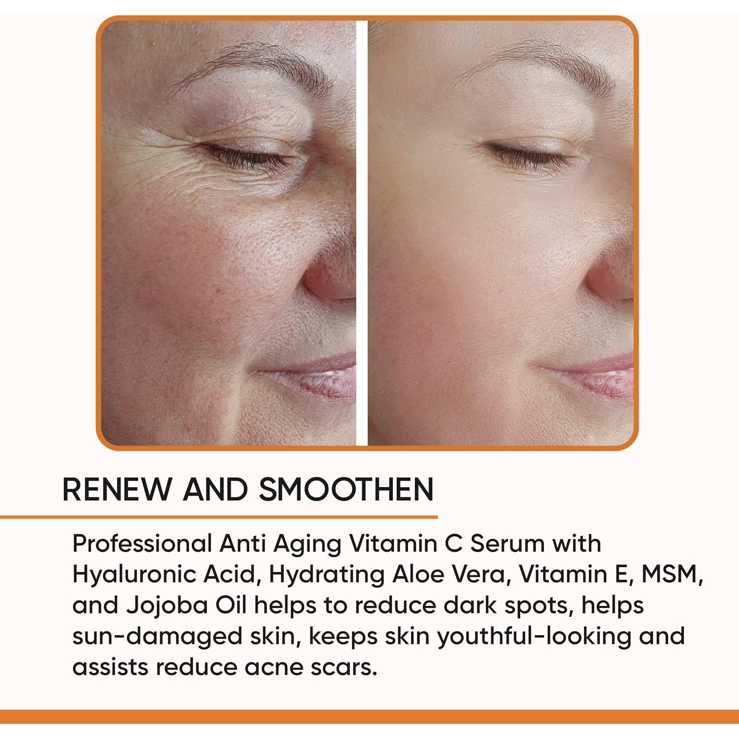 Suero Facial Anti Envejecimiento Gaudy Guru 56.7g Vitamina C