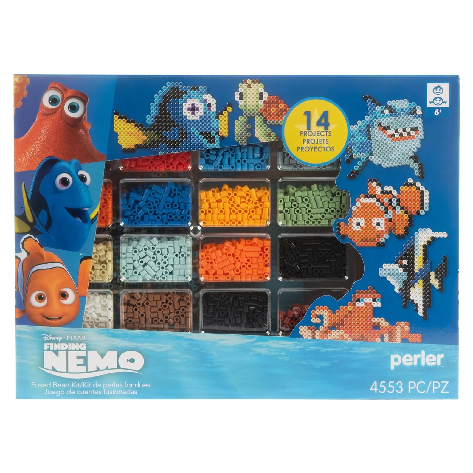Kit Perler Buscando a Nemo 4553 Piezas Multicolor
