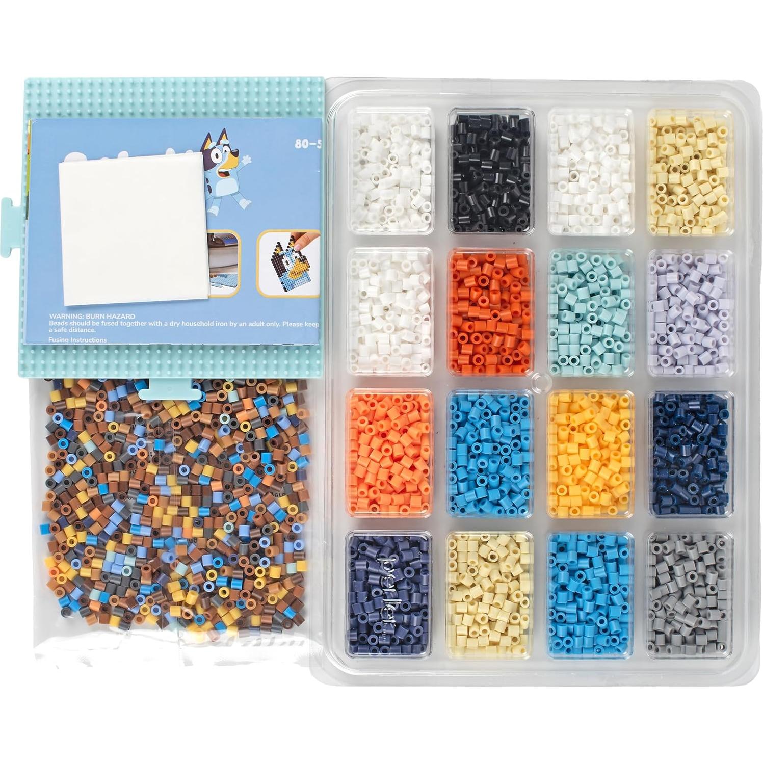 Kit Perler Bluey Deluxe 4470 Piezas Multicolor