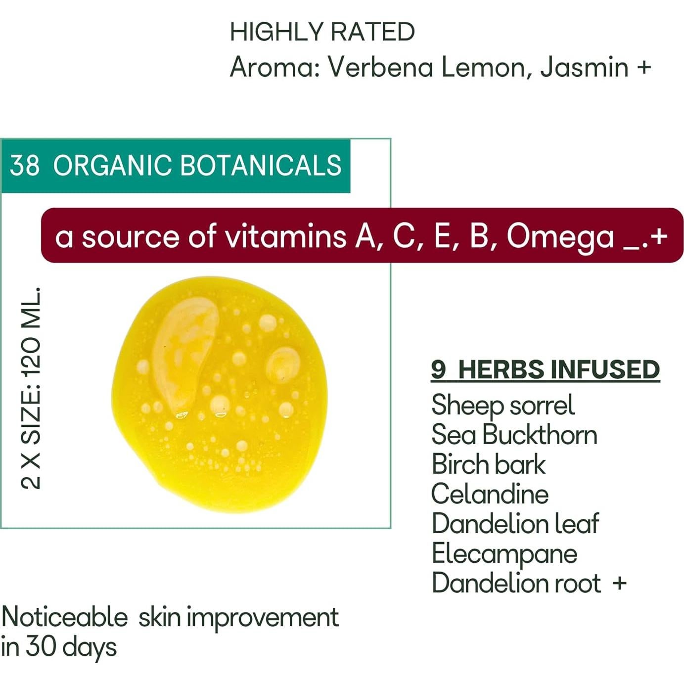 Hidratante Facial Orgánico II Phases 120 ML - Organic28+