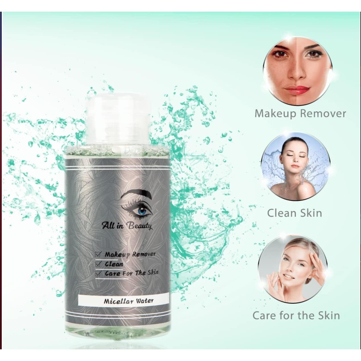 Agua Micelar Limpiadora Todo en Belleza 300ml - Tónico Desmaquillante