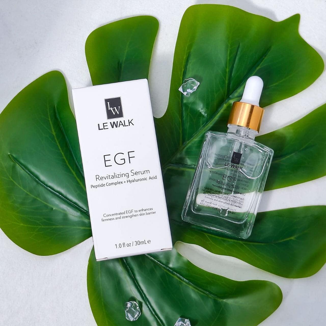 Conjunto Suero y Crema Hidratante Le Walk - 80g Antienvejecimiento