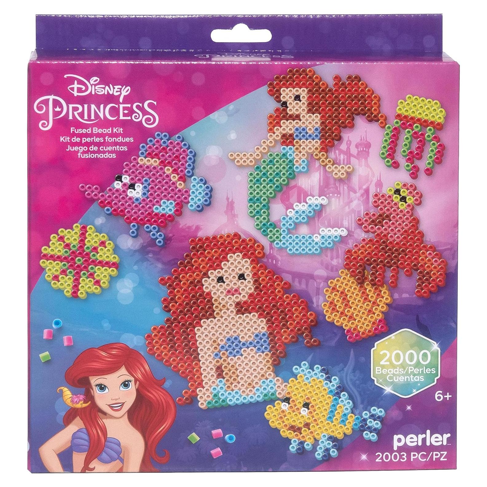 Kit de Perlas Fusionadas Perler Disney La Sirenita 2000 Piezas