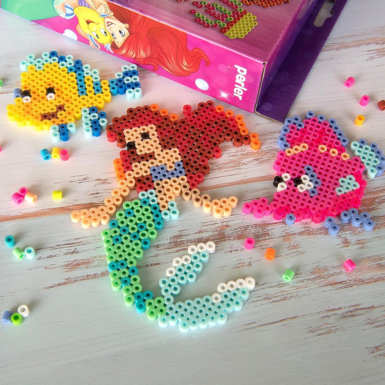 Kit de Perlas Fusionadas Perler Disney La Sirenita 2000 Piezas