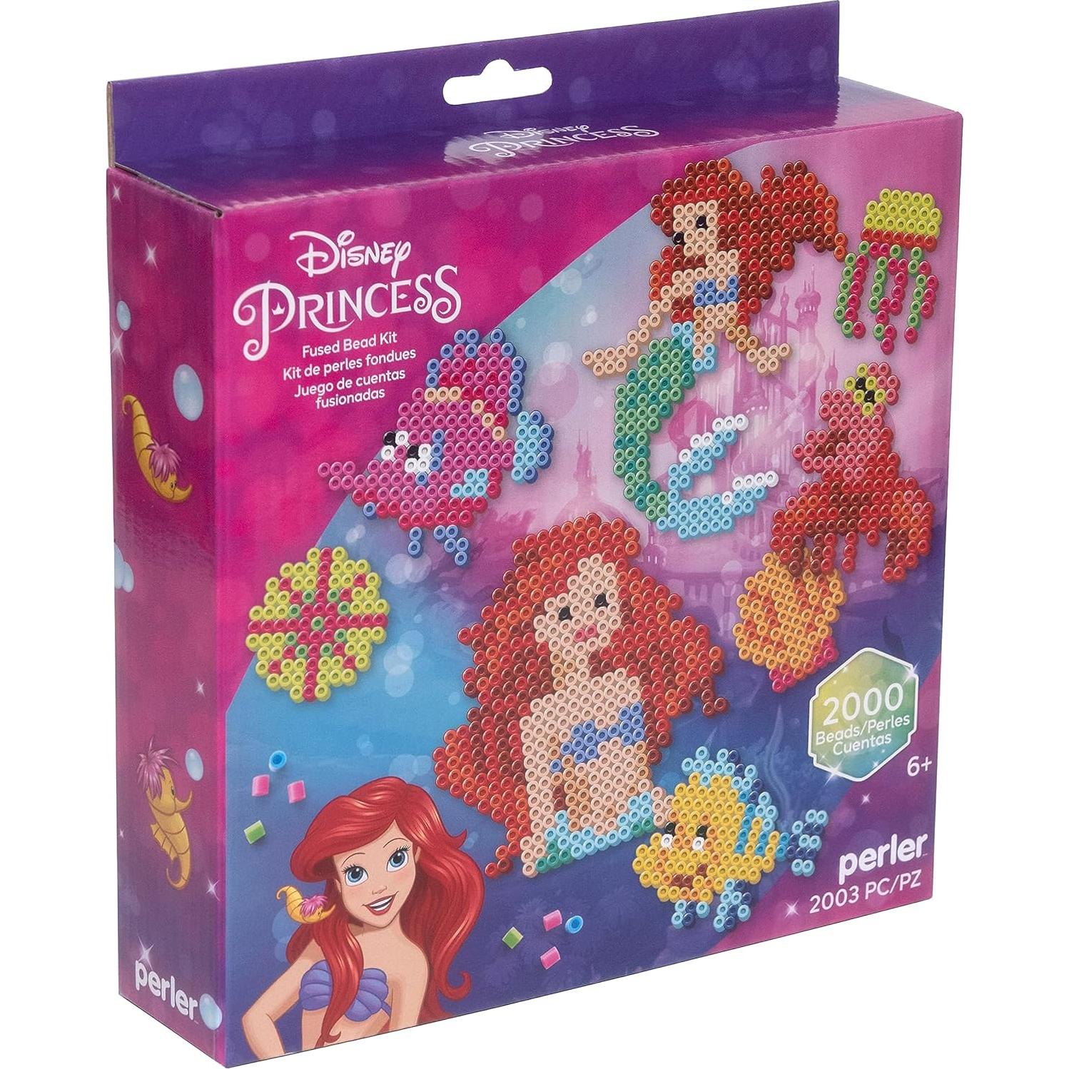 Kit de Perlas Fusionadas Perler Disney La Sirenita 2000 Piezas