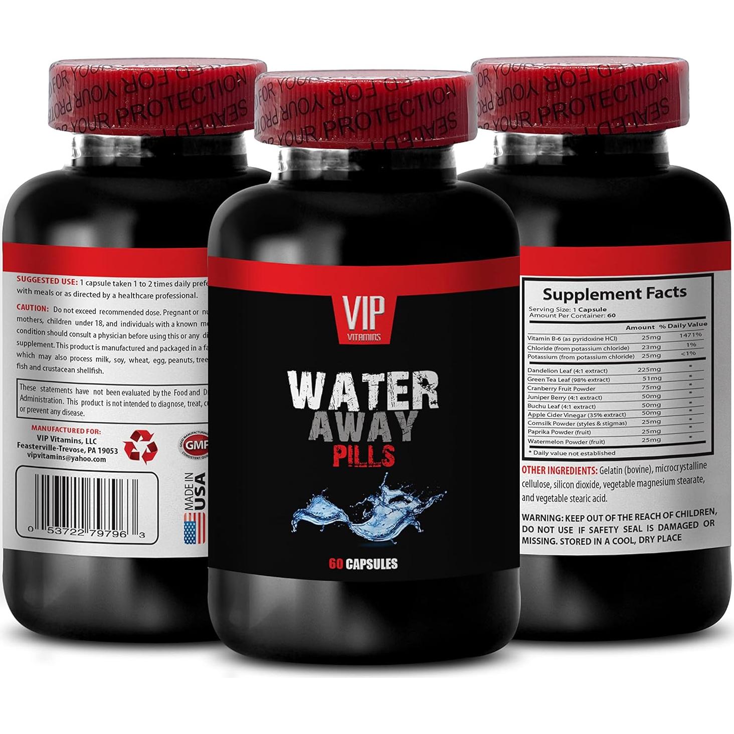 Polvo de Sandía Agua Fuera - 180 Cápsulas - Bienestar Herbal