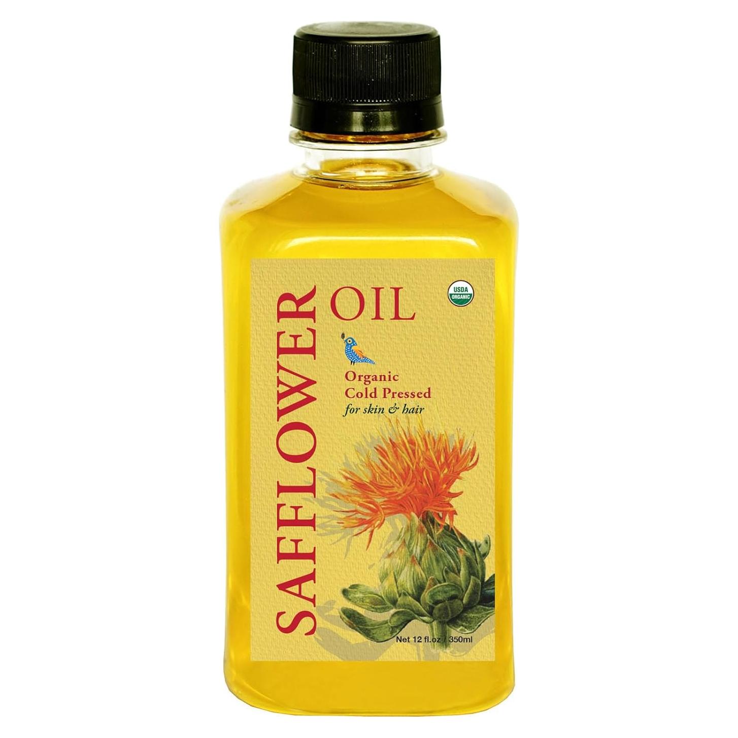 Aceite de Cártamo Daana Orgánico 354 ml - Hidratante Piel y Cabello