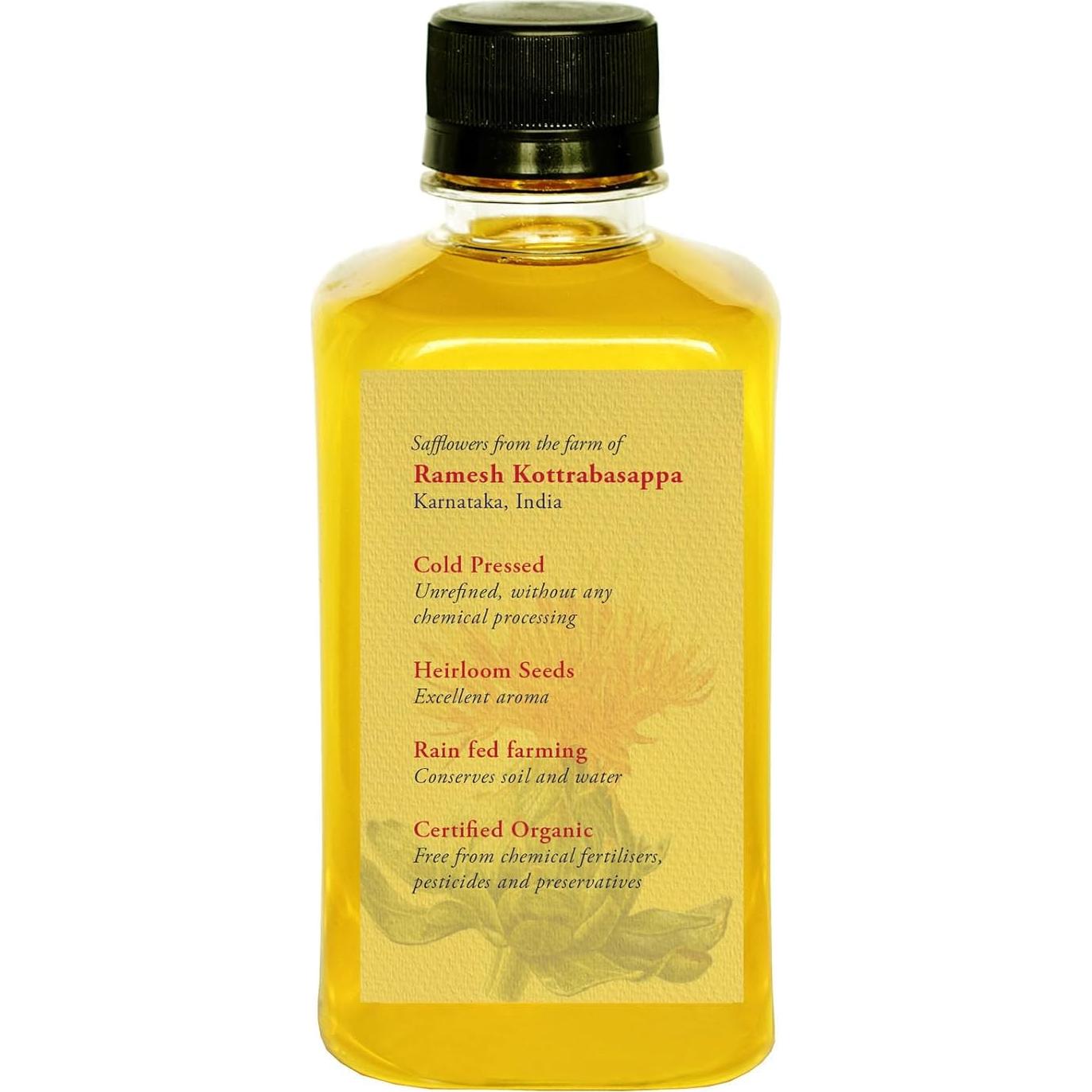 Aceite de Cártamo Daana Orgánico 354 ml - Hidratante Piel y Cabello