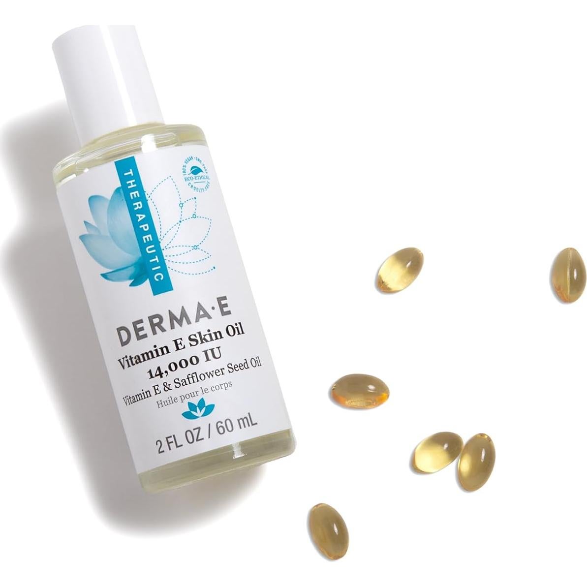 Aceite Facial Derma E Vitamina E 14,000 IU 59.15 ml Hipoalergénico