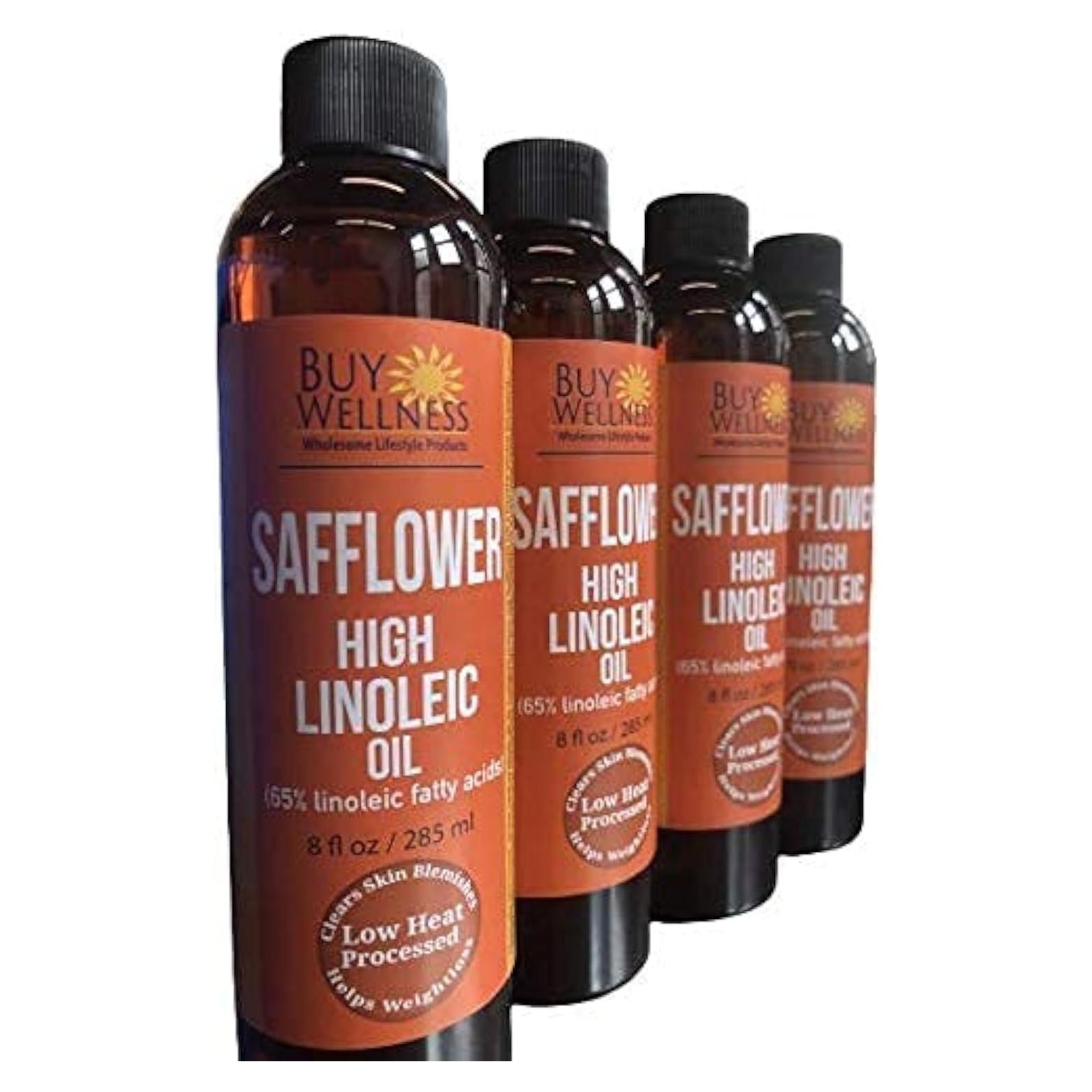 Aceite de Cártamo Prensado en Frío 100% Puro 226.8 g