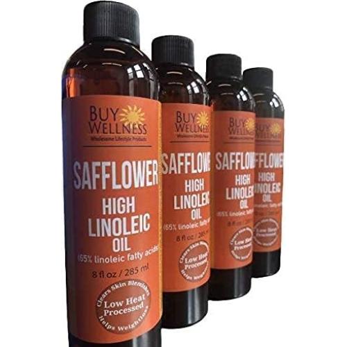 Aceite de Cártamo Prensado en Frío 100% Puro 226.8 g