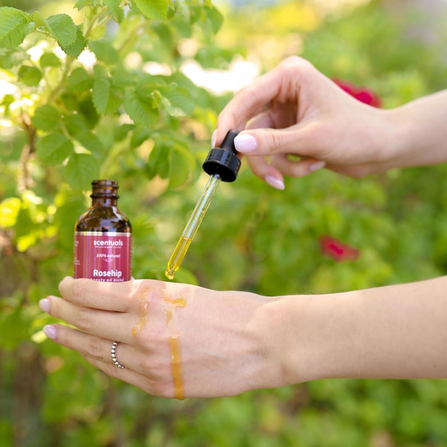 Aceite Facial Hidratante Scentuals Rosa Mosqueta 60 ml