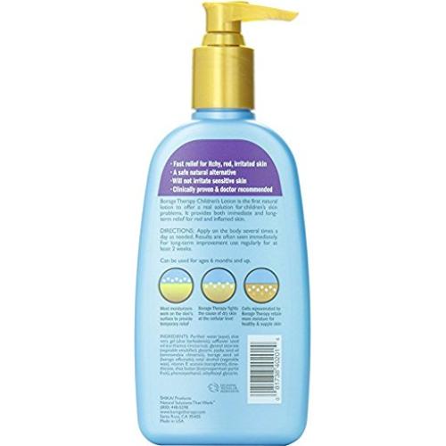 Loción Natural ShiKai Borage para Piel Seca Niños 226.8 ml