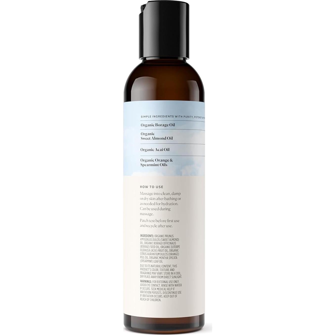 Aceite Corporal Hidratante Orgánico Sky Organics 177 ml